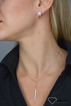 Naszyjnik srebrny blaszka Dallacqua ✓Srebrne Naszyjniki Damskie w Sklepie z Biżuterią zegarki-diament.pl✓Piękne i Eleganckie Naszyjniki dla Kobiet✓Prawdziwe Srebro (1).JPG